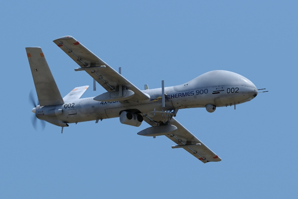 Elbit has won the third customer for its new Hermes 900 MALE UAS system. Photo: Elbit Systems
