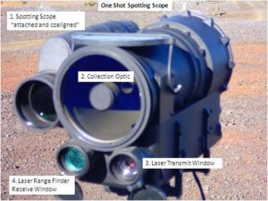 The initial OneShot system was designed to be operated by the spotter, assisting multiple snipers with more accurate ballistic solutions. Photo: via DARPA