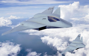 Boeing's next generation multi-role strike fighter could be built in manned or unmanned versions. The F/A-XX is addressing a US Navy requirement for a future fighter that will be designed for anti-access/area denied (A2AD) operational environment. Illustration: Boeing