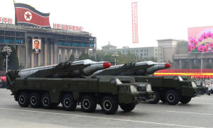 North Korea has moved Musudon (BM25) ballistic missiles to a launch site at the east coast, from where it could launch such missiles on a test flight that could fly over Japan. 