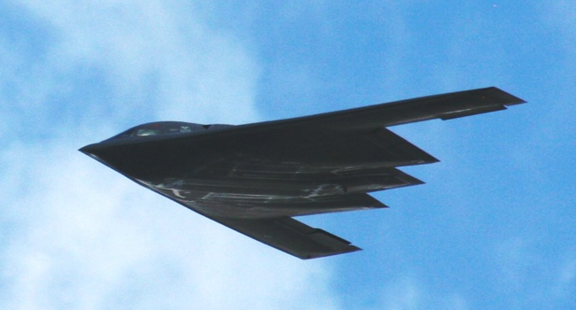 The most modern bomber in the US Air Force inventory is the B2 Spirit. Only 20 such aircraft were built. Photo: US Air Force