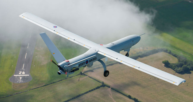 Thales’s Watchkeeper received Statement of Type Design Assurance from the UK Military Aviation Authority. Photo: Richard Seymour via Thales UK