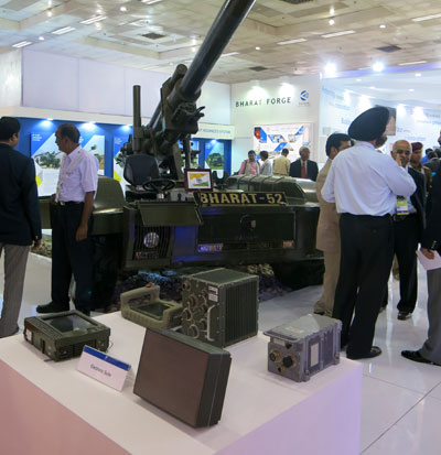 The joint venture company set up by Bharat Forge and Elbit Systems will also provide electronic systems for artillery systems including computerized equipment and software applications (left) and muzzle velocity measurement radar (right). Photo: Tamir Eshel, Defense-Update