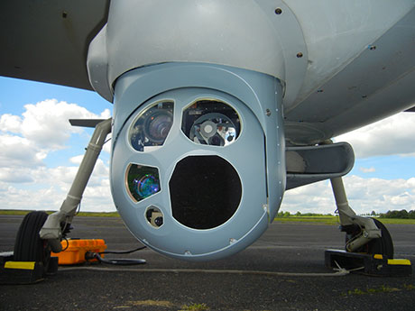 The Euroflir 410 from Sagem was tested on 30 flights earlier this year. Photo: Sagem