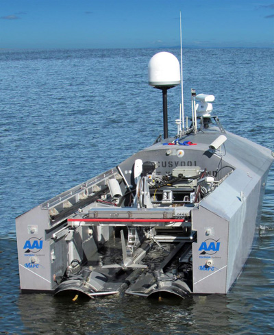 The mine countermeasure systems will be carried in the CUSV's rear payload bay. Photo: Textron Systems 