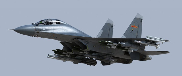 The J-16 represents a development of the J-11, introducing modern avionics and weaponry.