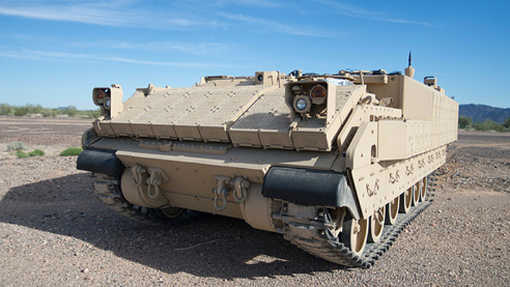 The Bradley based Armored Multi-Purpose Vehicle (AMPV) will replace the M-113s in US Army service. Photo: BAE Systems 