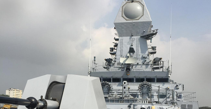 The mammoth MF-STAR radar and Barak 8 launchers are already installed on the Kolkata class INS Kolkata and INS Kochi, awaiting the beginning of the systems' Indian test phase. 