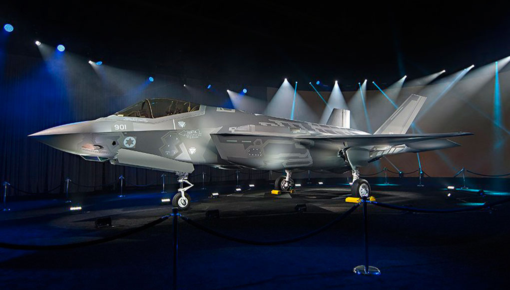 Israel's first F-35A 'ADIR' rolled out at Lockheed martin's Fort Worth assembly line on June 22, 2016. 
