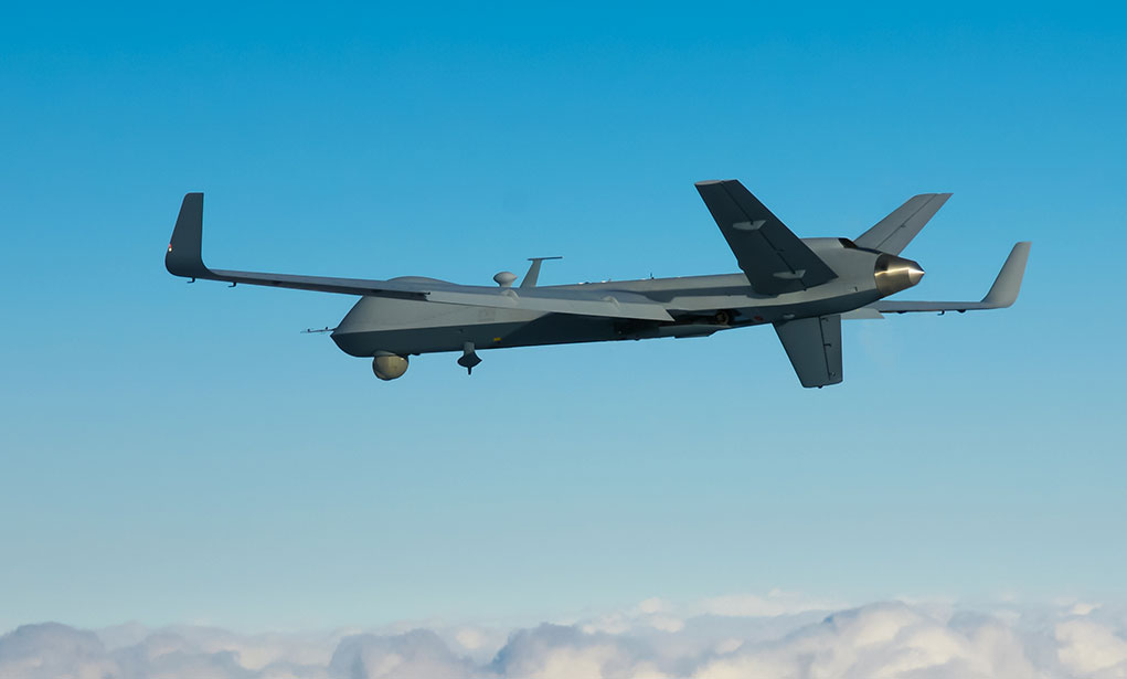 Extended range version of the Reaper - a version of the MQ-9 Predator B equipped with longer wings and more fuel to carry out extended missions. Photo: GA-ASI