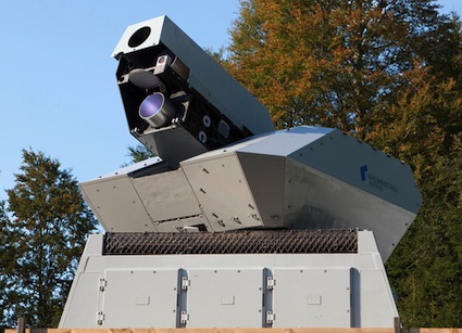 Rheinmetall defense 1-kW laser weapon demonstrated in November 2011