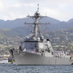 USS Chafee DDG 90 in Hawaii
