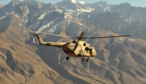 The Afghan Air Force will receive all 21 Russian Mi-17 by summer 2012