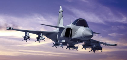 In February 2009 Gripen International has submitted an offer to deliver 36 Gripen NG fighters to Brazil, in response to Brazil's F-X2 program. Photo: Saab
