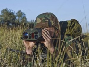The MARS handheld target acquisition system from Elbit Systems.