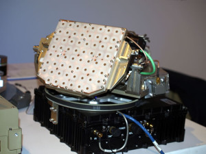 The new plannar array SATCOM antenna used on the Fury 1500 enables the integration of a small form-factor SATCOM terminal that can deliver full-rate motion video from such small platforms. Photo" Tamir Eshel, Defense-Update
