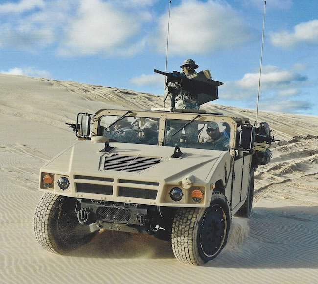 AM General is offering a beefed-up variant of the HMMWV, optimized for Special Operations.