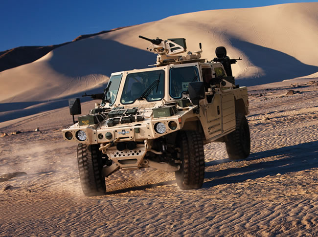 The S-ATV from Oshkosh is one of several vehicles competing for SOCOM's future GMV 1.1 program. Photo: Oshkosh defense