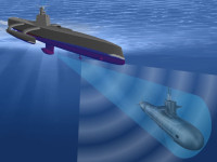 ACTUV will be equipped with multiple sensors enabling the high probability of detection and persistent tracking of any type of submarine, even the ultra-quiet diesel-electric subs.