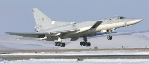 Tu-22M3 Backfire C bombers are currently supporting the Russian Navy with long range maritime strike capability.