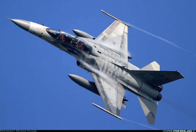 Taiwan is planning to complete the first phase of the modernization of the FC-K1 Indiegous Defence Fighter by year's end. A two-seat derivative is also used for lead-in training for fighter pilots. Photo: Dennis Chang 