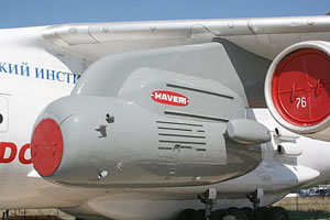 The Indian Kaveri jet engine was tested in Russia on a modified IL-76 platform.