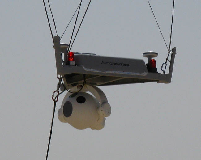 SPEED-A Payload suspended under an aerostat