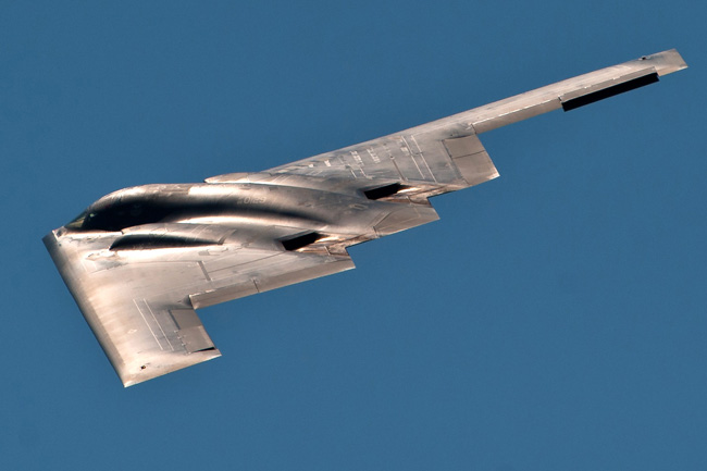 Northrop Grumman B-2B 'Spirit' stealth bomber operational with the US Air Force Strategic Command. Photo: US Air Force