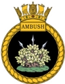 HMS Ambush Insignia