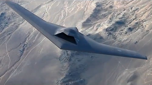 A forward view of the UCLASS concept design by Lockheed Martin's Skunk Works. 