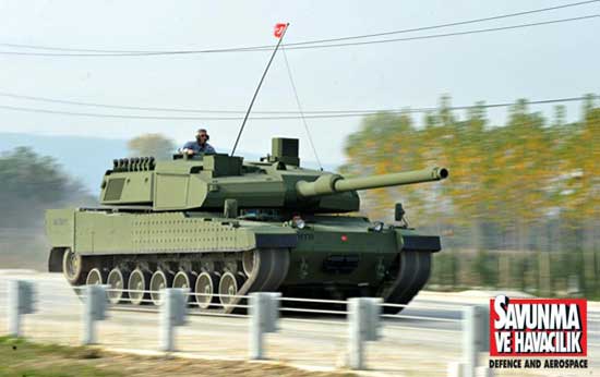 Ankara hopes that by 2017, as the first Altay MBT rolls off the production line it will be produced both for Turkey and Saudi Arabia. Photo: Savunma ve havacilik, Turkey
