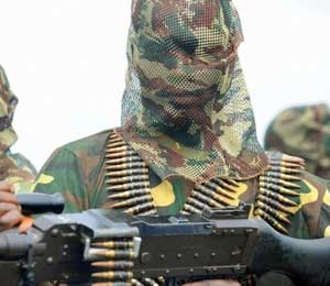 Islamist militant of the Boiko Haram group in Nigeria