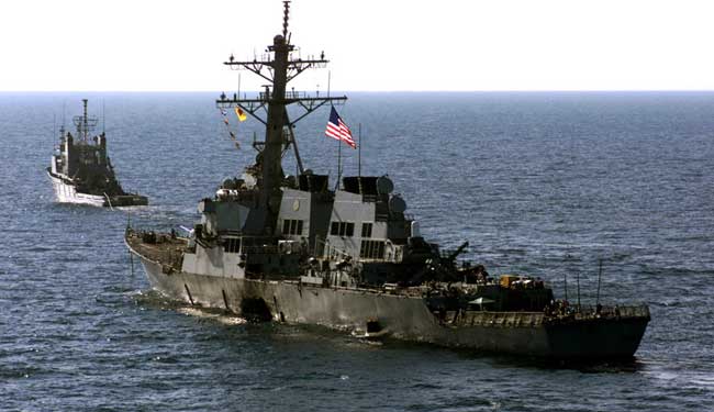 The attack on USS Cole in the year 2000 proved the vulnerability of naval vessels to asymmetric threats. In the case of the Cole it was small rubber boats, but the danger from RPGs and guided missiles is also significant, particularly to small boats patrolling coastlines, littorals and riverine. Photo: US Navy
