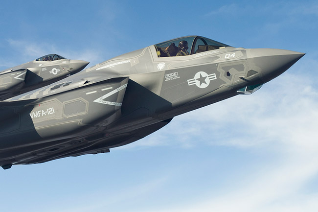 The choice will be between Boeing's F-15 Silent Eagle, Lockheed Martin's F-35 Lightning II and the EADS Eurofighter Typhoon. F-35 Photo: Lockheed Martin