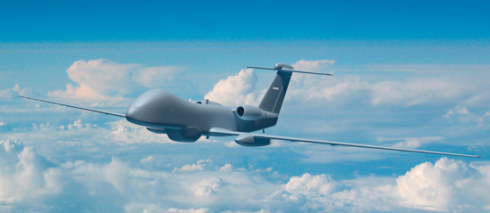 Cassidian is its latest design study for a possible Future European MALE UAS at Paris Airshow 2013