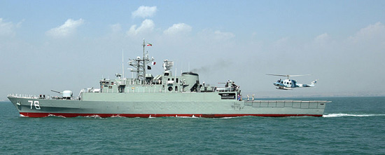 The first Jamaran 2 frigate will soon join the Iranian Caspian Fleet.