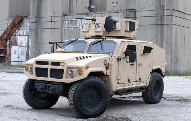 BRV-O is the design AM General is submitting to the US Government JLTV EMD program. Photo: AM General