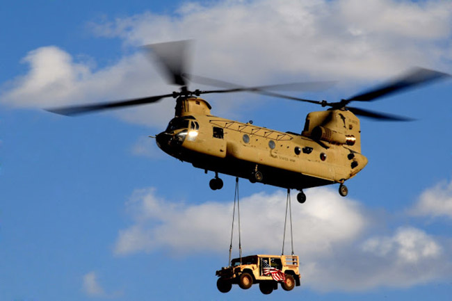 Boeing has won a five-year contract with the U.S. Army for as many as 217 CH-47F Chinook helicopters