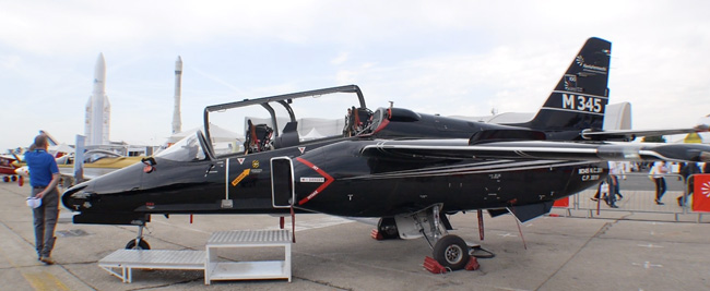 M345 displayed at the Paris Air Show 2013. Photo: Noam Eshel, Defense-Update