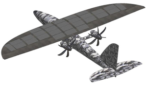 Snipe is a twin-propeller variant of Silent Falcon configured to carry a suppressed, precision automatic weapon effective at ranges 200 meters.