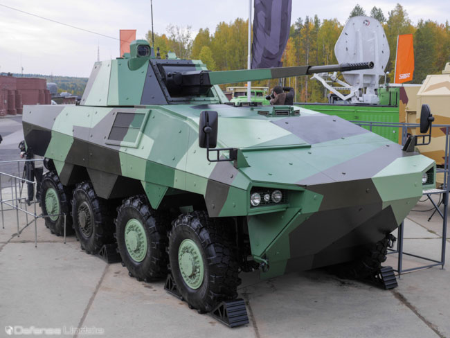 Uralvagonzavod-Renault new A t oM heavy IFV. Photo: Noam Eshel, Defense-Update