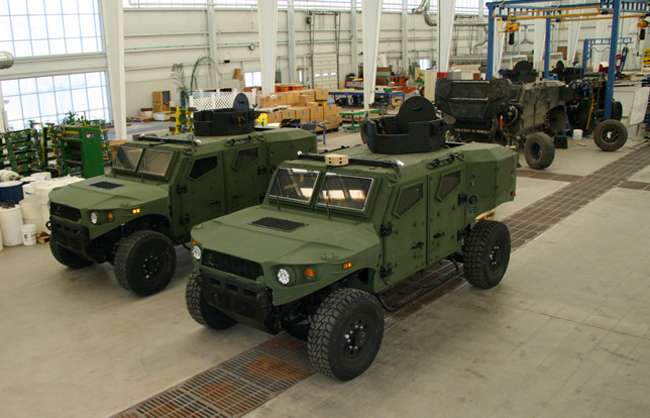 the ULV project team is developing and building three identical lightweight tactical research prototype vehicles emphasizing survivability for occupants. Photo via TARDEC