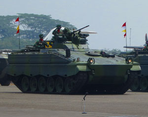 The German Marder 1A3 has been delivered from Germany to Indonesia. Photo: Rheinmetall Group