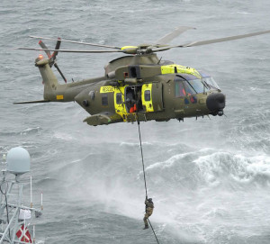 Eight AW101 SAR Model 512 are operated by the 722 squadron of the Royal Danish Air Force. Photo: AgustaWestland