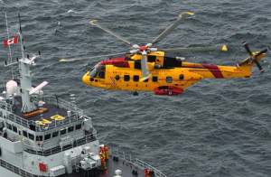 The CH149 Cormorant variant of the AW101 is operated by the 103 SAR, and 413 and 442 transport squadrons of the Royal Canadian Air Force. Photo: AgustaWestland