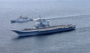 India’s Largest Carrier INS Vikramaditya Arrives at Karwar Home Port ...