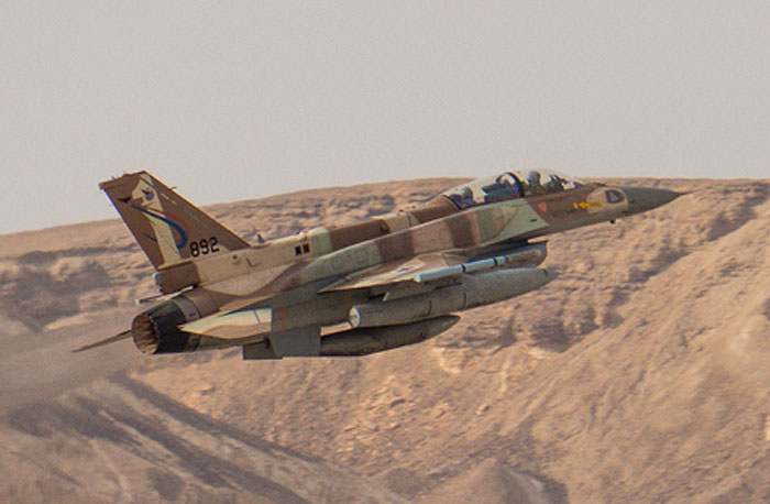 Israel Air Force F-16I Soufa taking off from Ouvda on exercise Blue Flag 2013. Photo: Noam Eshel 