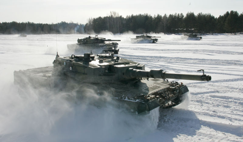 The Dutch MBTs will gradually replace the Leopard 2A4 tanks operating with the Finnish Army since 2003. Photo: Finnish MOD