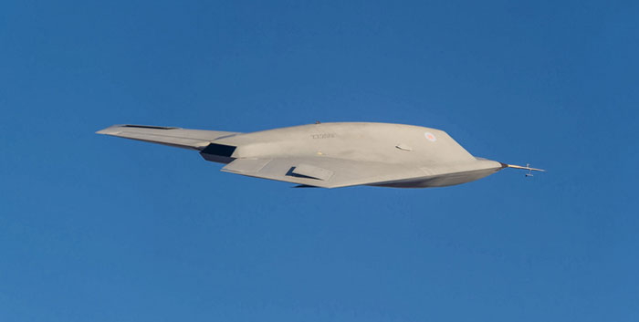 A side view of the Taranis UCAV in flight. Photo: BAE Systems/MOD