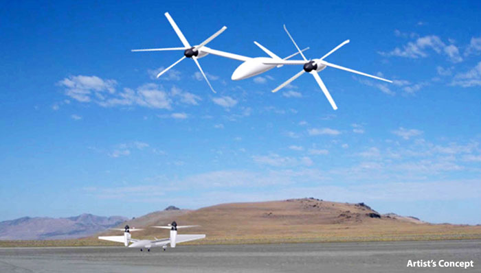Karem Aircraft proposed a drone utilizing the company's proprietary Optimum Speed Tilt-Rotor (OSTR) technology to provide its VTOL X-Plane design unique advantages in speed, range and endurance. 